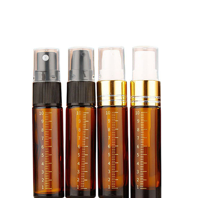 Wood Cover Roller Bottle 10ml Portable Scales Spray Travel Cosmetics Dropfunction