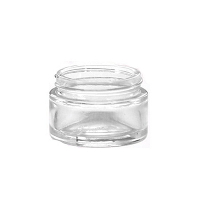 30ml Glass Cosmetic Cream Jar , Screw Cap Containers For Creams And Lotions