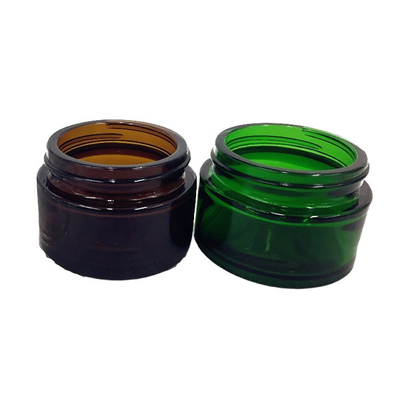 30ml Glass Cosmetic Cream Jar , Screw Cap Containers For Creams And Lotions