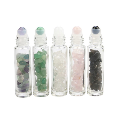 Replaceable Gemstone Steel Ball Head Leak-Proof Roller Ball Buy Empty Roll On Bottles Travel Portable Essential Oil Container