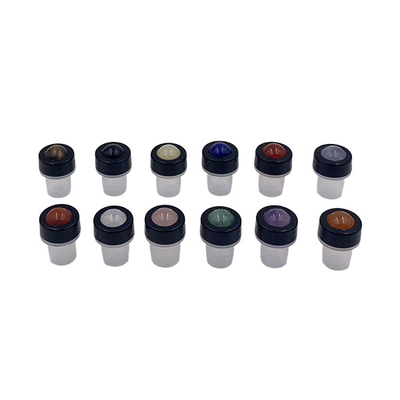 Produzione professionale Piccolo rotolo sul tappo della bottiglia Chiara pietra preziosa bottiglia a rulli tappi di 10ml bottiglia a sfera di giada